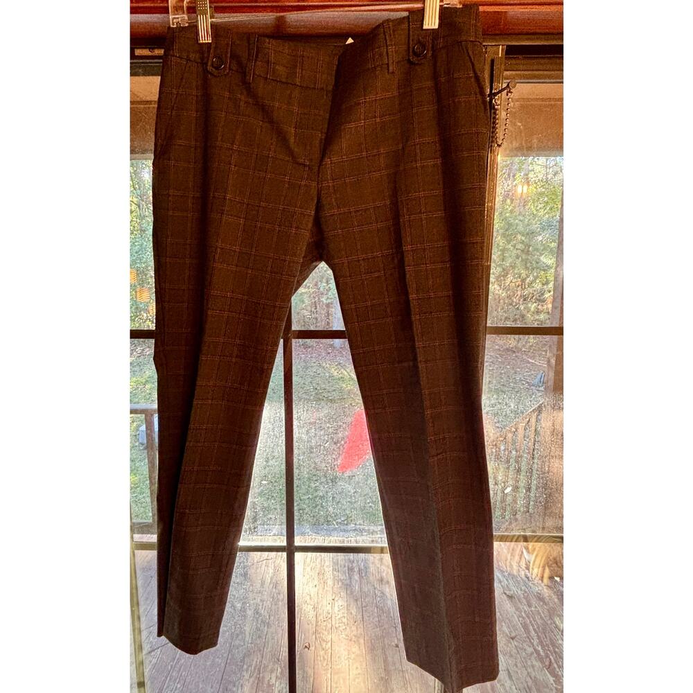 The Limited Plaid Drew Fit Ankle Pants